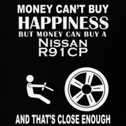 Money Cant Buy A Nissan R91CP Funny Dark Shirt