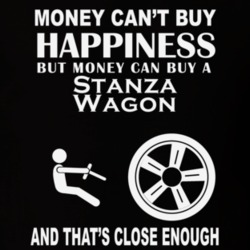 Money Cant Buy A Nissan Stanza Wagon Funny Dark Shirt