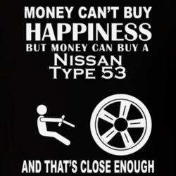 Money Cant Buy A Nissan Type 53 Funny Dark Shirt