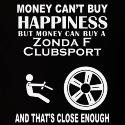 Money Cant Buy A Pagani Zonda F Clubsport Funny Dark Shirt