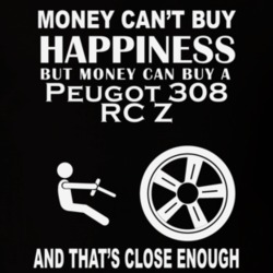 Money Cant Buy A Peugot 308 RC Z Funny Dark Shirt