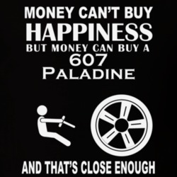 Money Cant Buy A Peugot 607 Paladine Funny Dark Shirt