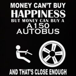 Money Cant Buy A Praga A150 AUTOBUS Funny Dark Shirt