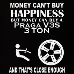 Money Cant Buy A Praga V3S 3 TON Funny Dark Shirt