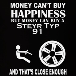 Money Cant Buy A Steyr Typ 91 Funny Dark Shirt