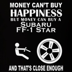 Money Cant Buy A Subaru FF-1 Star Funny Dark Shirt