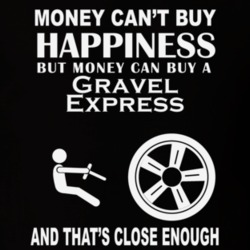 Money Cant Buy A Subaru Gravel Express Funny Dark Shirt