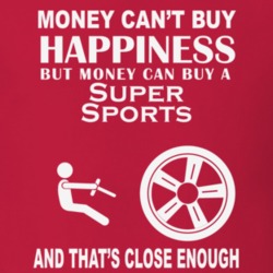 Money Cant Buy A Sunbeam Super Sports Funny Dark Shirt