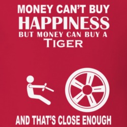 Money Cant Buy A Sunbeam Tiger Funny Dark Shirt