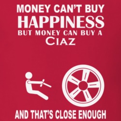 Money Cant Buy A Suzuki Ciaz Funny Dark Shirt