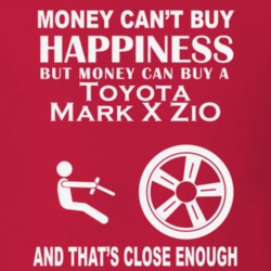 Money Cant Buy A Toyota Mark X ZiO Funny Dark Shirt