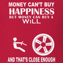 Money Cant Buy A Toyota WiLL Funny Dark Shirt