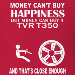 Money Cant Buy A TVR T350 Funny Dark Shirt