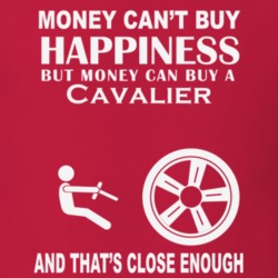 Money Cant Buy A Vauxhall Cavalier Funny Dark Shirt