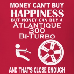 Money Cant Buy A Venturi Atlantique 300 Bi-Turbo Funny Dark Shirt