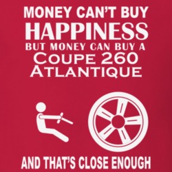 Money Cant Buy A Venturi Coupe 260 Atlantique Funny Dark Shirt