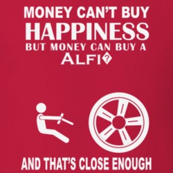 Money Cant Buy A Volkswagen Alfi? Funny Dark Shirt
