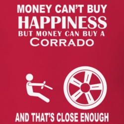 Money Cant Buy A Volkswagen Corrado Funny Dark Shirt