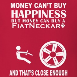 Money Cant Buy A Volkswagen FiatNeckar? Funny Dark Shirt