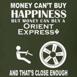 Money Cant Buy A Volkswagen Orient Express? Funny Dark Shirt