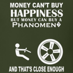 Money Cant Buy A Volkswagen Phanomen? Funny Dark Shirt