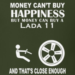 Money Cant Buy A Lada 11 Funny Dark Shirt