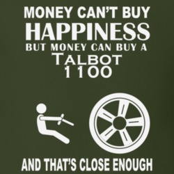Money Cant Buy A Talbot 1100 Funny Dark Shirt