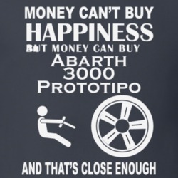 Money Cant Buy An Abarth 3000 Prototipo Funny Dark Shirt