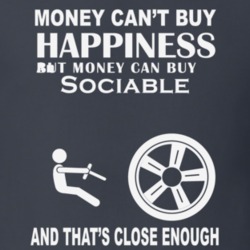 Money Cant Buy An AC Cars Sociable Funny Dark Shirt