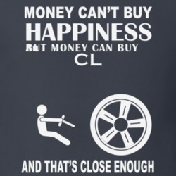 Money Cant Buy An Acura CL Funny Dark Shirt