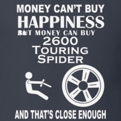 Money Cant Buy An Alfa Romeo 2600 Touring Spider Funny Dark Shirt
