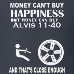 Money Cant Buy An Alvis 11-40 Funny Dark Shirt
