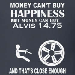 Money Cant Buy An Alvis Alvis 1475 Funny Dark Shirt
