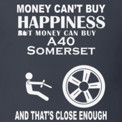 Money Cant Buy An Austin A40 Somerset Funny Dark Shirt