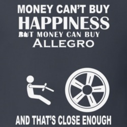 Money Cant Buy An Austin Allegro Funny Dark Shirt
