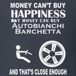 Money Cant Buy An Autobianchi Barchetta Funny Dark Shirt