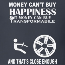Money Cant Buy An Autobianchi Transformabile Funny Dark Shirt