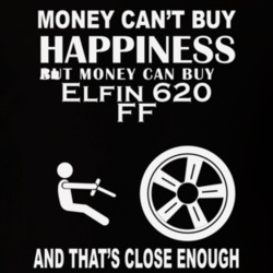 Money Cant Buy An Elfin 620 FF Funny Dark Shirt