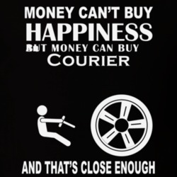 Money Cant Buy An Elva Courier Funny Dark Shirt