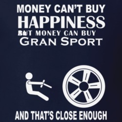 Money Cant Buy An IAME Gran Sport Funny Dark Shirt