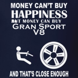 Money Cant Buy An IAME Gran Sport V8 Funny Dark Shirt