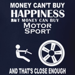 Money Cant Buy An IAME Motor Sport Funny Dark Shirt