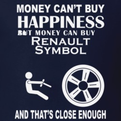 Money Cant Buy An IKA Renault Symbol Funny Dark Shirt