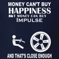 Money Cant Buy An Isuzu Impulse Funny Dark Shirt