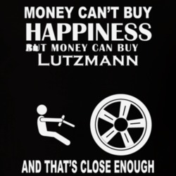 Money Cant Buy An Opel Lutzmann Funny Dark Shirt