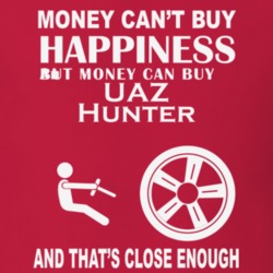 Money Cant Buy An UAZ Hunter Funny Dark Shirt