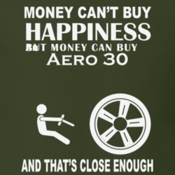 Money Cant Buy An Aero 30 Funny Dark Shirt