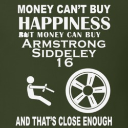 Money Cant Buy An Armstrong Siddeley 16 Funny Dark Shirt