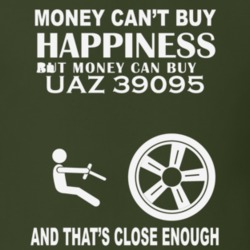 Money Cant Buy An UAZ 39095 Funny Dark Shirt
