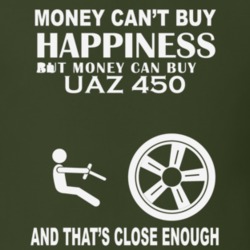 Money Cant Buy An UAZ 450 Funny Dark Shirt